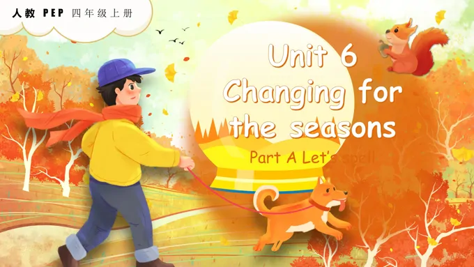Unit 6 第3课时 Part A Let’s spell人教PEP四年级上册PPT课件含教案