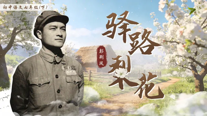 七年级下册语文部编第四单元《驿路梨花》ppt课件（教案）