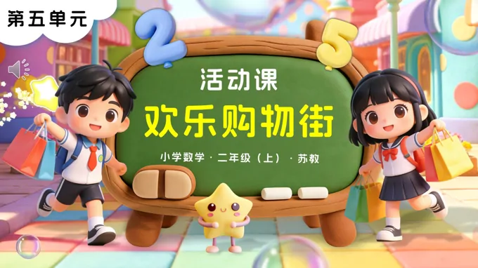 活动课 欢乐购物街苏教小学数学二年级上PPT课件（含教案+分层作业+学习任务单）