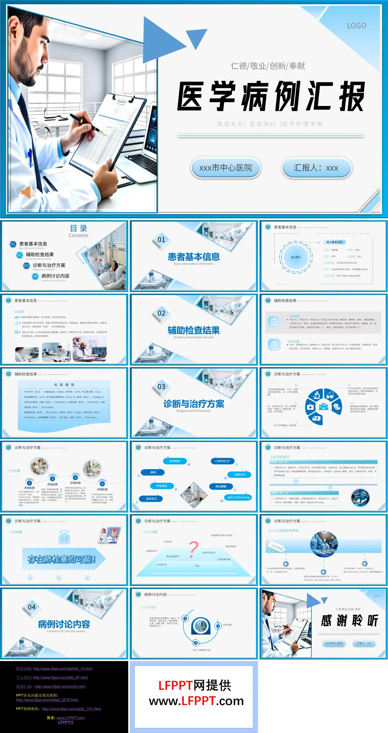 妇产科医学病例汇报PPT含讲稿