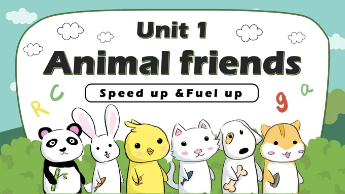 Unit1 第2课时Speed up  Fuel up 外研三年级英语下册PPT课件含教案