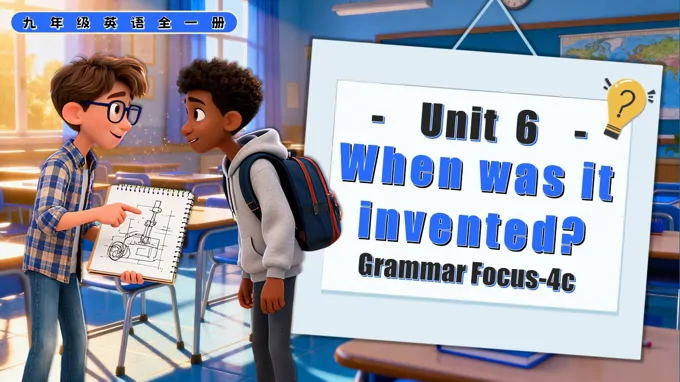 Unit 6 第3课时 Section A  (Grammar Focus-4c) 人教九年级英语全一册PPT课件含教案