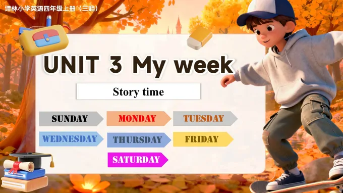 Unit 3 第2课时 Story time（教学课件）四年级上册译林版三起新教材ppt课件含教案