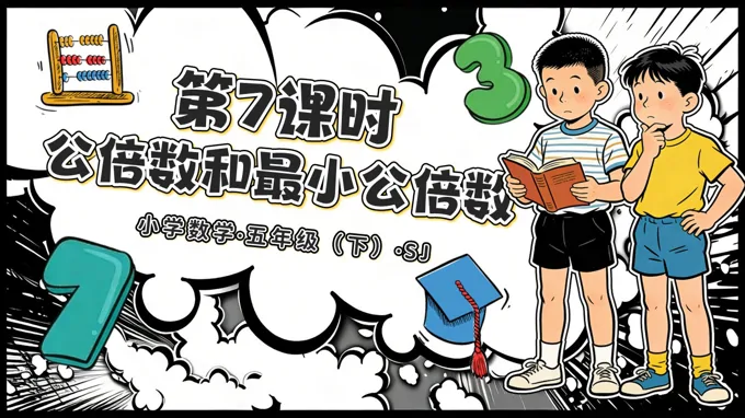 五年级数学下册苏教 第三单元第7课时《公倍数和最小公倍数》ppt课件（教案）