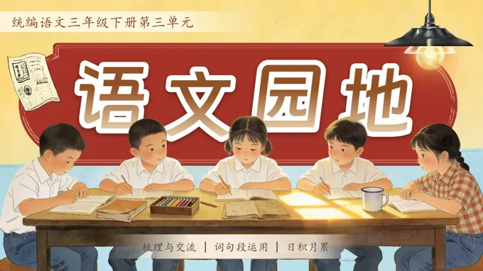 三年级语文下册语文园地三PPT课件含教案