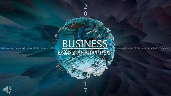 欧美染色风格工作总结汇报报告PPT模板