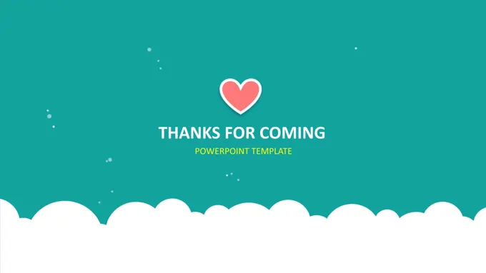 ppt结束页之完美结束PPT模板