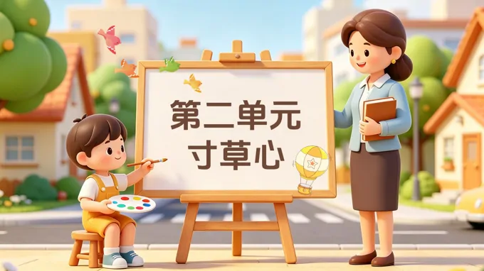 一年级上册美术人教 第二单元《寸草心》ppt课件（教案）