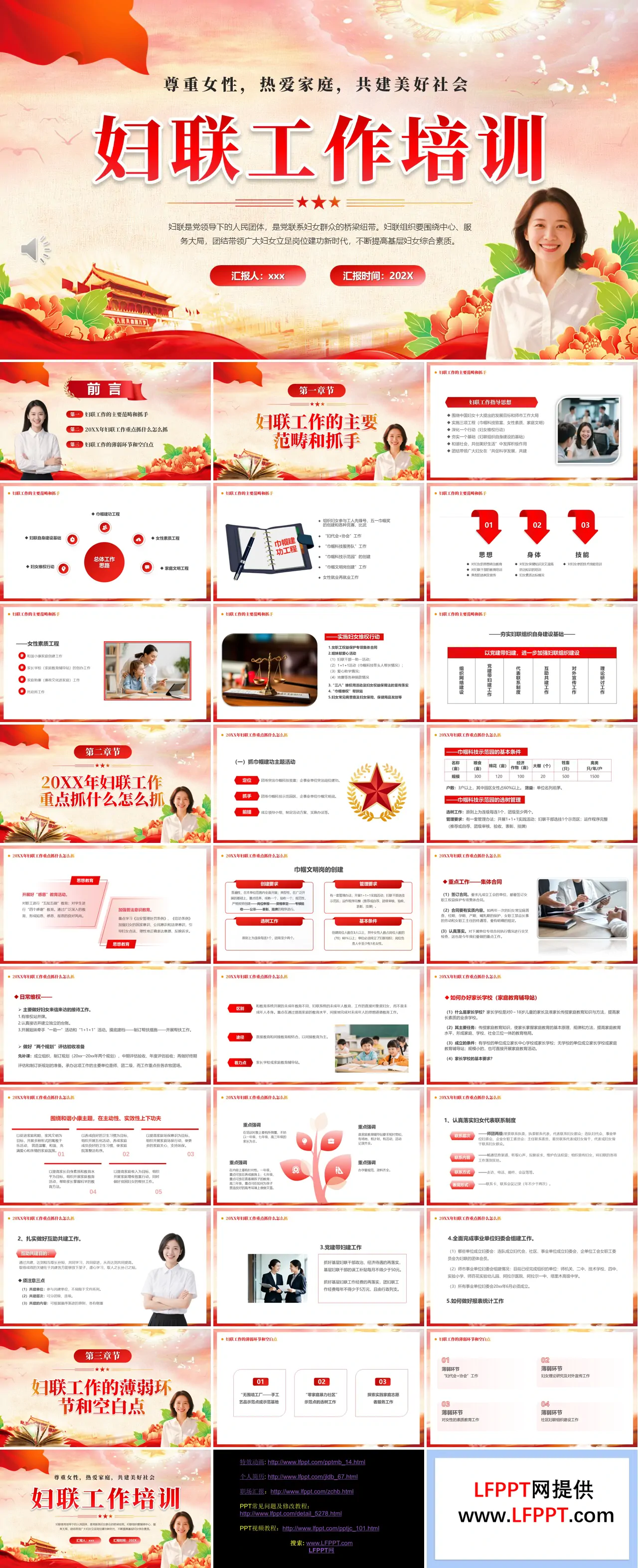 2026年妇联工作培训PPT含讲稿