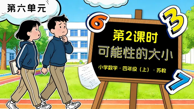 第六单元 第2课时 可能性的大小苏教小学数学四年级上PPT课件（含教案+分层作业+学习任务单）
