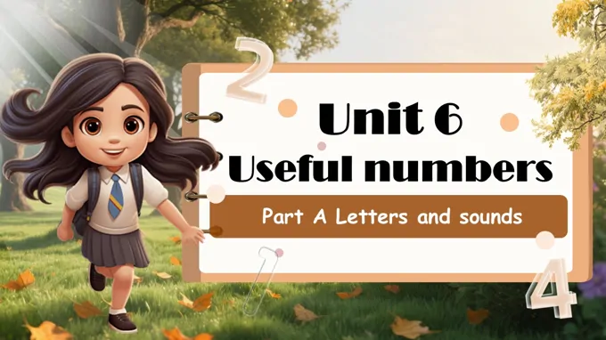 Unit6第3课时Part A Letters and sounds人教三年级英语上册PPT课件含教案