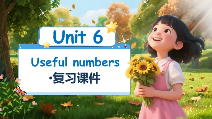 Unit6Useful numbers人教三年级英语上册PPT课件含教案
