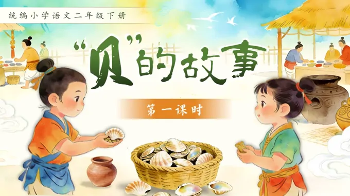 二年级语文下册”贝“的故事PPT课件含教案