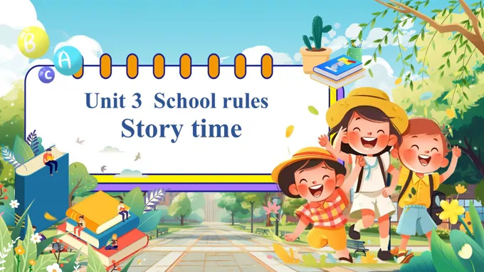 Unit3 第2课时Story time译林三年级英语下册PPT课件含教案