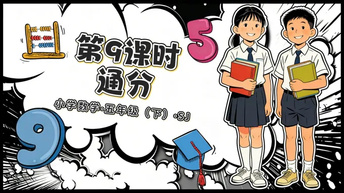 五年级数学下册苏教 第四单元第9课时《通分》ppt课件（教案）
