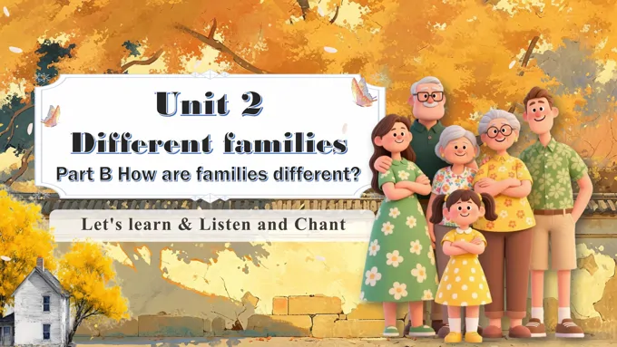 Unit2第5课时Part B Let’s learn& Listen and Chant人教三年级英语上册PPT课件含教案