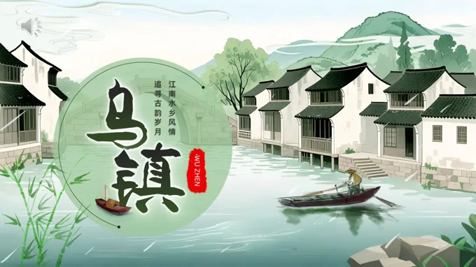 乌镇旅游宣传介绍PPT含讲稿