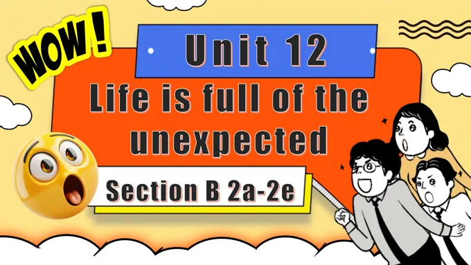 Unit 12 第5课时 Section B 2a 2e 九年级英语全一册PPT课件含教案