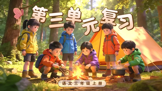 三年级语文上册第三单元复习ppt课件
