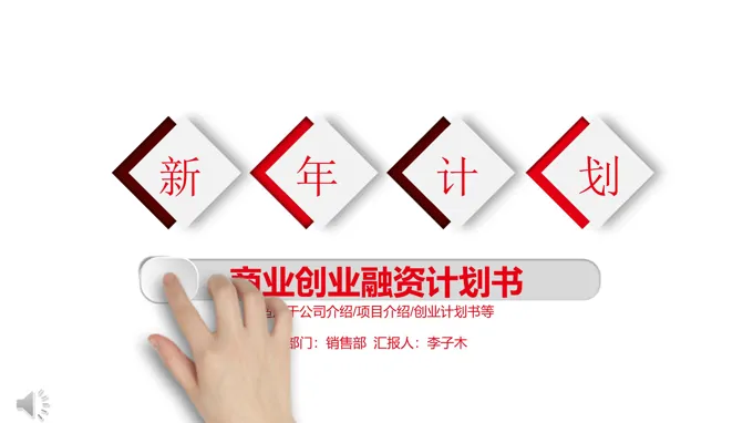 创业计划书PPT模板