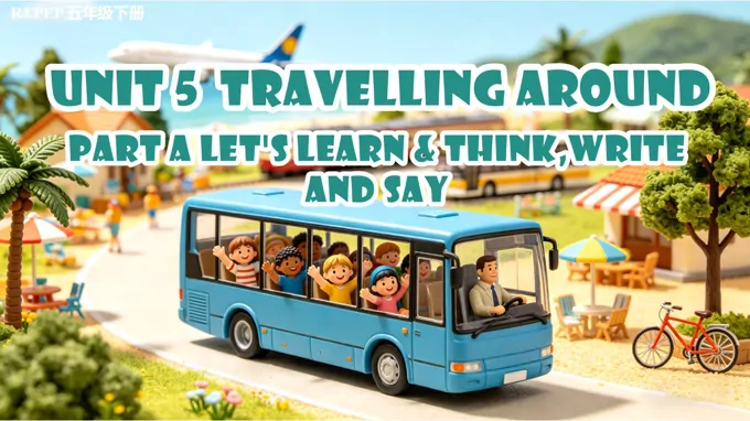 五年级英语下册人教 Unit 5第2课时《Part A Let's learn&Think,write and say》ppt课件（教案）
