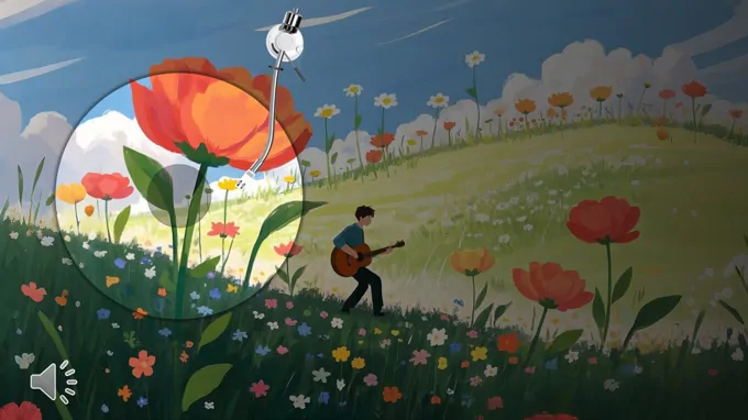 唱片动画结尾PPT【特效动画】