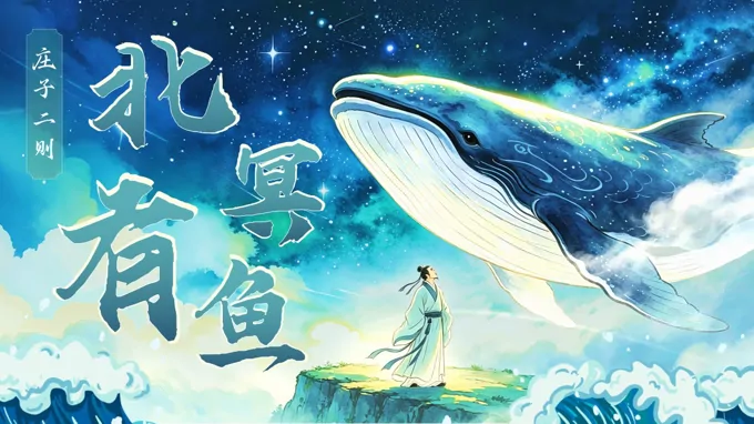 《《庄子》二则——北冥有鱼》初中语文八年级下册第六单元PPT课件（含教案+逐字稿+教学反思）-44页-大小71M