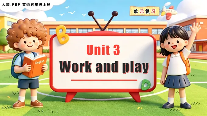 Unit 3 Work and play单元复习英语人教PEP版五年级上册新教材（含知识清单）