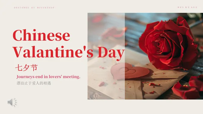 中国传统节日七夕节英语介绍课件PPT