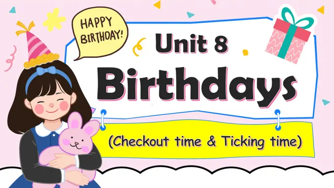 Unit8第4课时 Checkout time&Ticking time 五年级英语下册译林三起PPT课件含教案