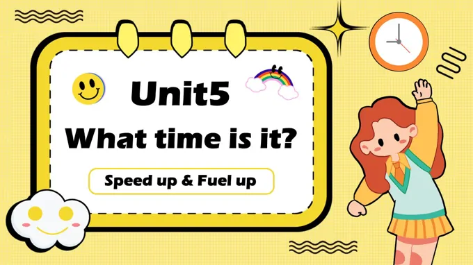 Unit5 第2课时Speed up Fuel up外研三年级英语下册PPT课件含教案