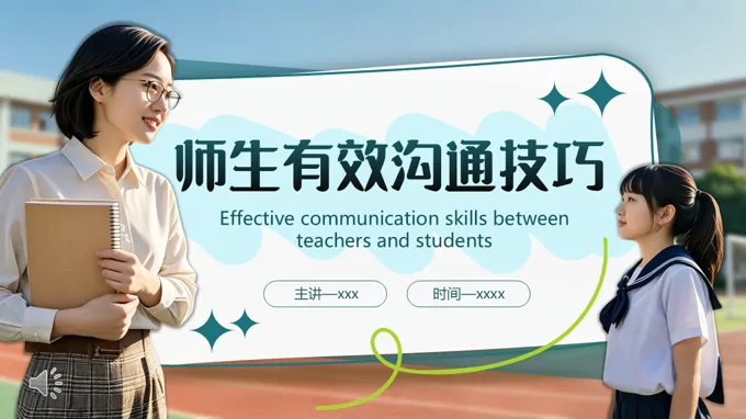 师生有效沟通技巧培训PPT含讲稿-33页-大小72M