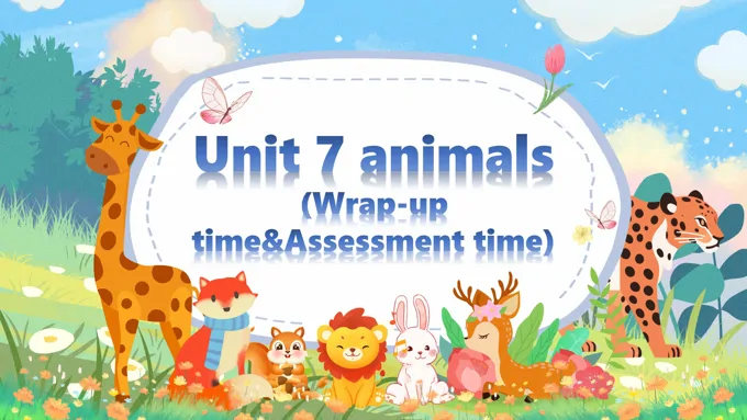 Unit 7 第3课时 Wrap-up time译林三年级英语下册PPT课件含教案