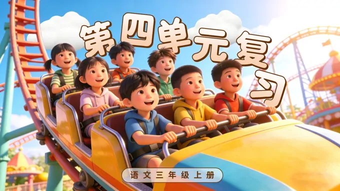 三年级语文上册第四单元复习ppt课件