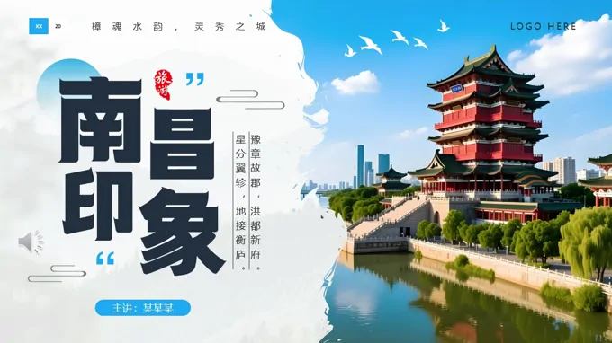 南昌印象旅游介绍PPT含讲稿