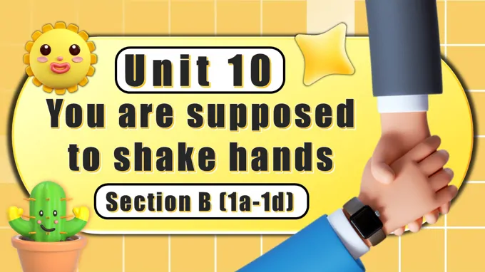Unit 10 第4课时 Section B 1a 1d 九年级英语全一册PPT课件含教案