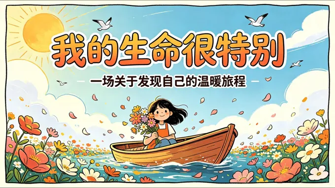 我的生命很特别——认识自我主题班会PPT含讲稿