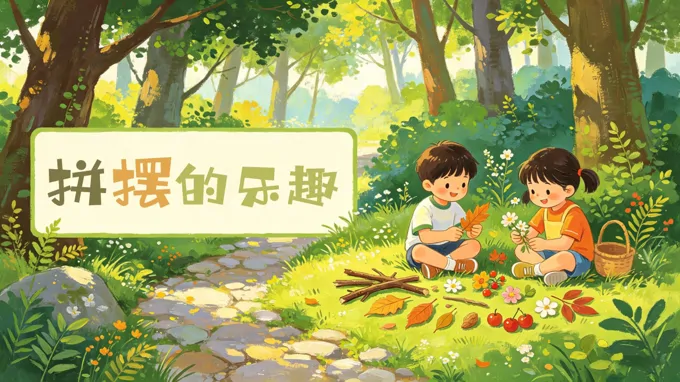 二年级上册美术人教 第一单元《拼摆的乐趣》ppt课件（教案）