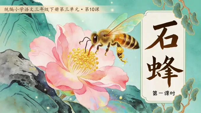 三年语文下册石蜂PPT课件含教案
