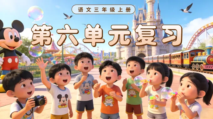三年级语文上册第六单元复习ppt课件