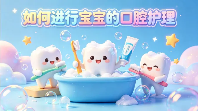 新生儿口腔护理课件PPT模板含讲稿