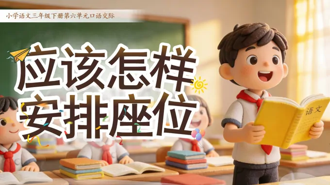 三年级语文下册六单元《口语交际：应该怎样安排座位》ppt课件（教案）