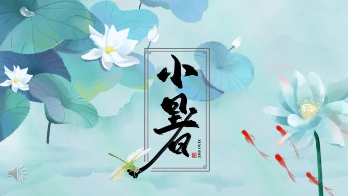 中国传统节气之小暑PPT之小暑ppt模板