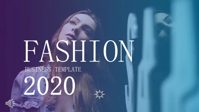 工作总结汇报欧美风格PPT模板