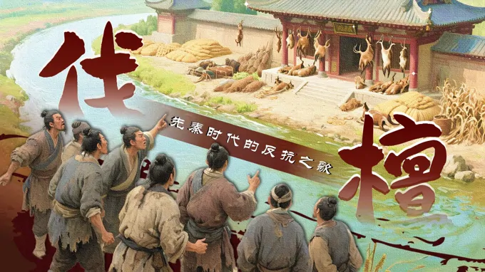 《伐檀》中职语文上册PPT课件含教案
