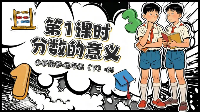 五年级数学下册苏教 第四单元第1课时《分数的意义》ppt课件（教案）