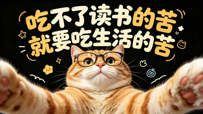 吃不了读书的苦，就要吃生活的苦主题班会PPT含讲稿