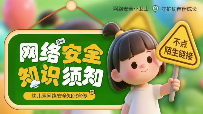 幼儿园网络安全教育主题班会ppt模板含讲稿