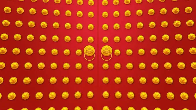 开门红倒计时特效动画PPT模板