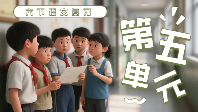六年级下册第五单元复习课件PPT含教案